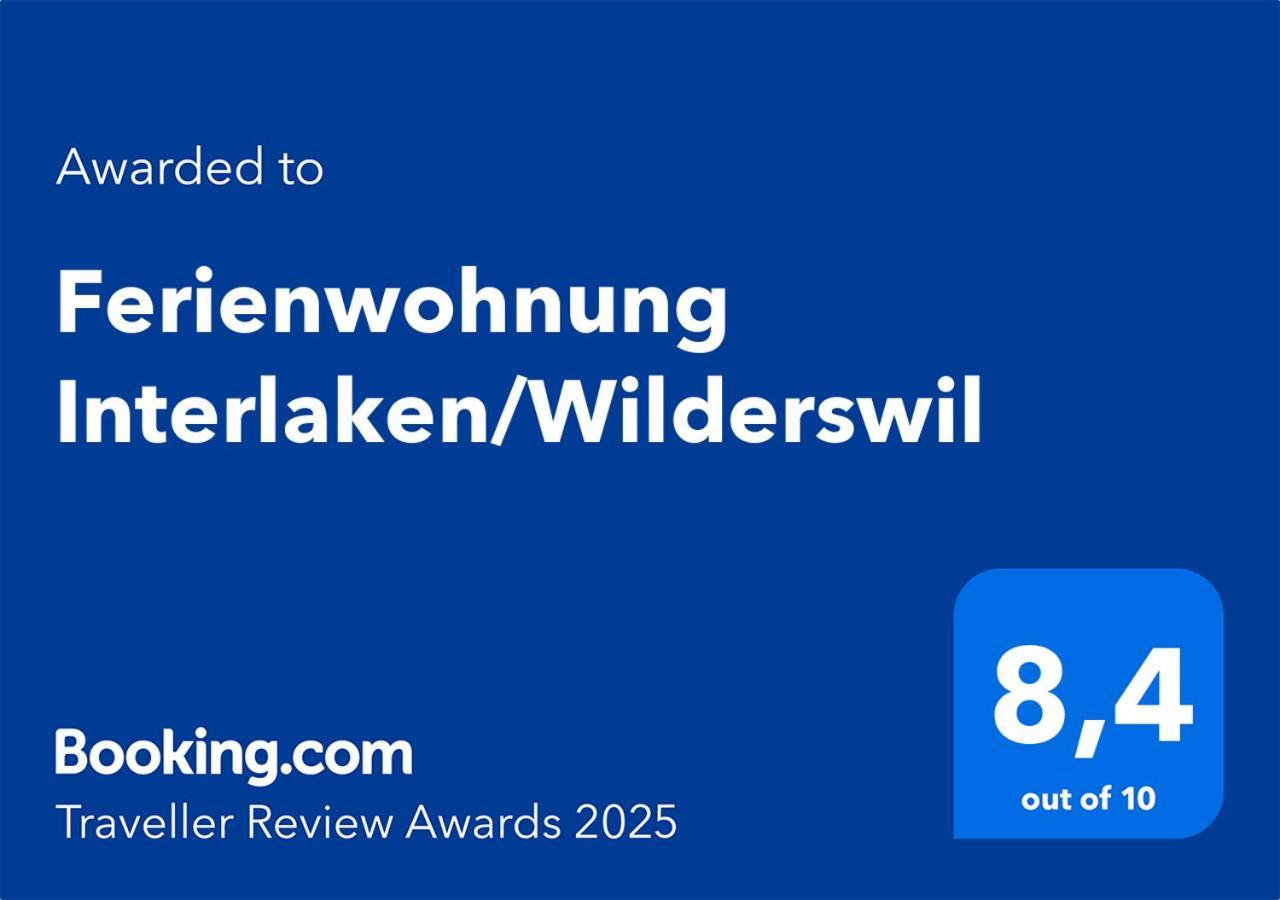 Ferienwohnung Interlaken/Wilderswil Exteriör bild